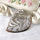zilver blad filigree 60x40mm
