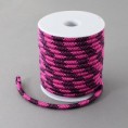 hot pink/zwart 5mm per meter