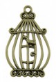 bronze vogelkooi 33x20x1mm hole: 1mm 